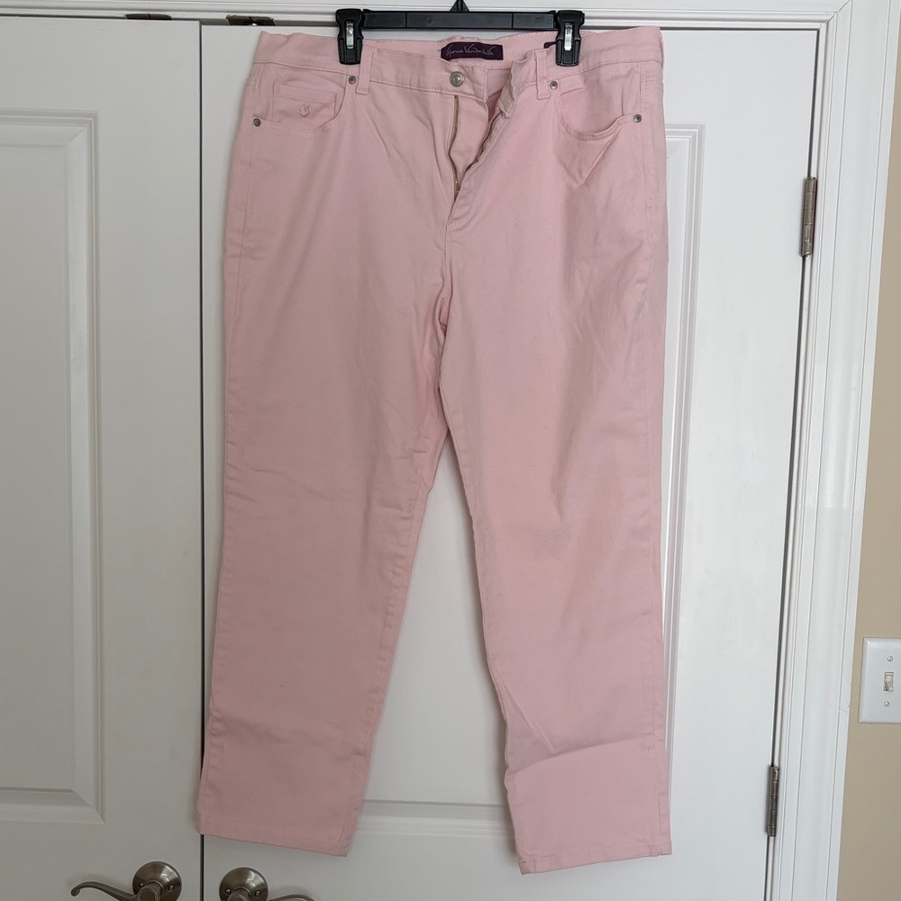 Gloria Vanderbilt Pink Jeans 18W